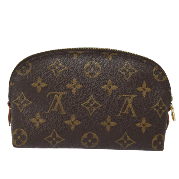 LOUIS VUITTON Monogram Pochette Cosmetic PM Cosmetic Pouch M47515 LV Auth 78984 - Picture 2 of 16
